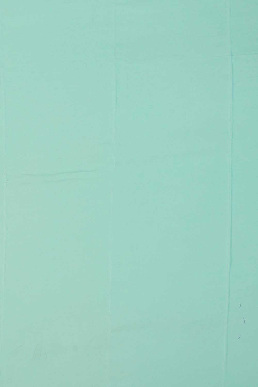 Image of Chiffon Ice Blue Colour Saree